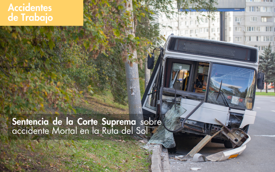 Sentencia de la corte sobre accidente Mortal en la Ruta del Sol